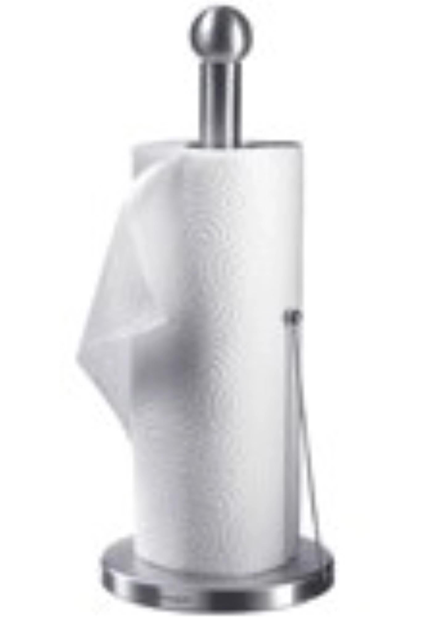 Küchenrollenhalter Edelstahl in Silber präsentiert im Onlineshop von KAQTU Design AG. Backutensilien ist von Westmark