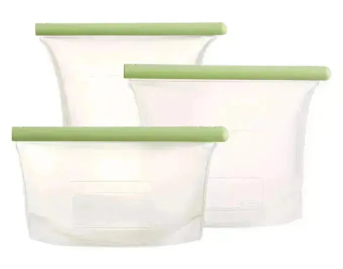 LÉKUÉ Silikonbeutel wiederverwendbar 3er Set 0.5/1/1.5 l in  präsentiert im Onlineshop von KAQTU Design AG. Küchenhelfer ist von LEKUE