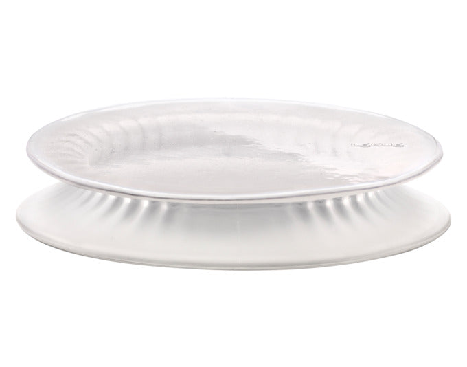 LÉKUÉ Abdeckhaube Silikon 2 Stück ø 8.5 cm transparent in  präsentiert im Onlineshop von KAQTU Design AG. Topf ist von LEKUE