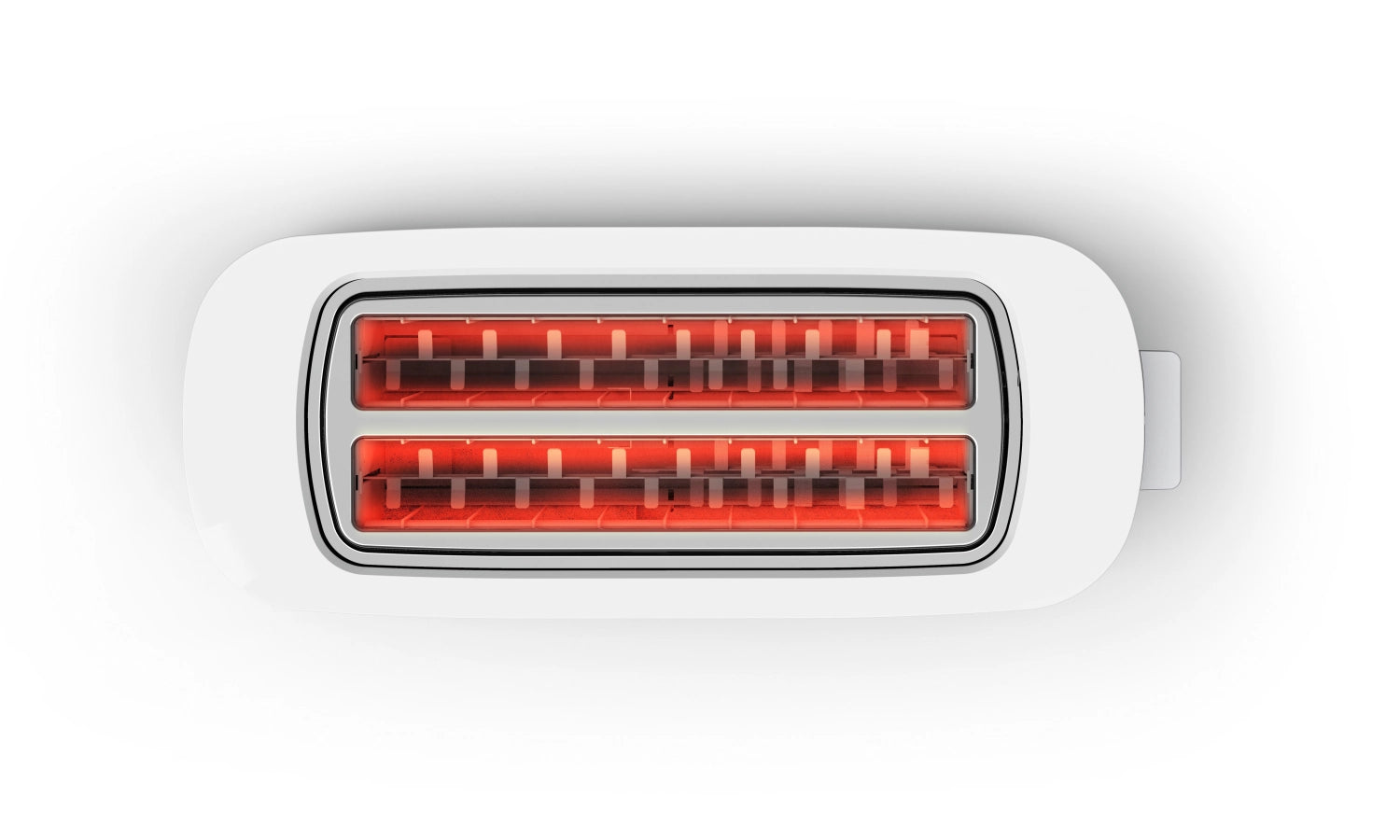 Eleganter Enfinigy Toaster 2x4 von Zwilling Kitchen in Silber, ideal für perfekt geröstetes Brot und frische Brötchen dank praktischem Aufsatz.
