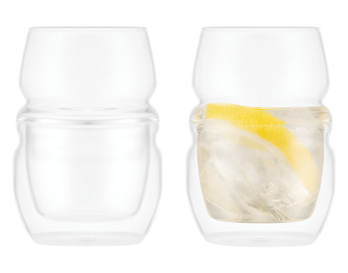 BODUM Trinkglas Fyn doppelwandig 2 Stück 0.15 l in  präsentiert im Onlineshop von KAQTU Design AG. Kaffeetassen ist von BODUM