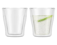 BODUM Trinkglas Copenhagen doppelwandig 2 Stück 0.25 l