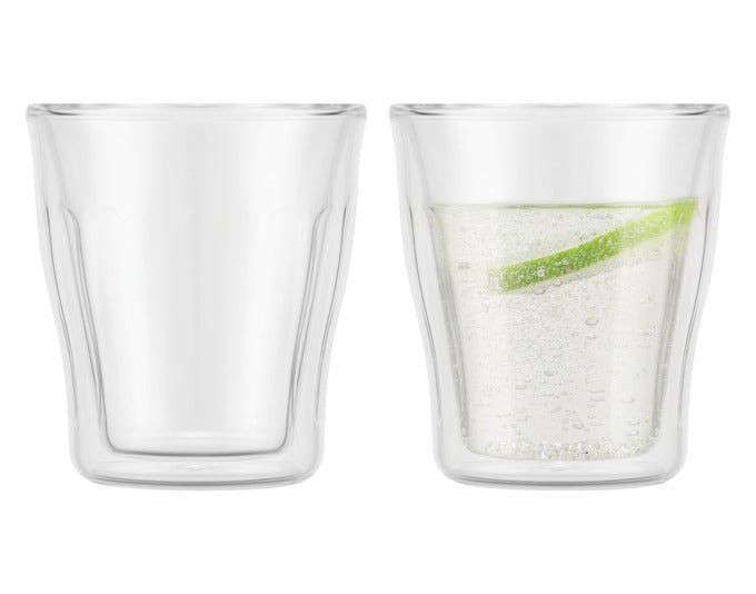 BODUM Trinkglas Copenhagen doppelwandig 2 Stück 0.25 l in  präsentiert im Onlineshop von KAQTU Design AG. Tasse ist von BODUM