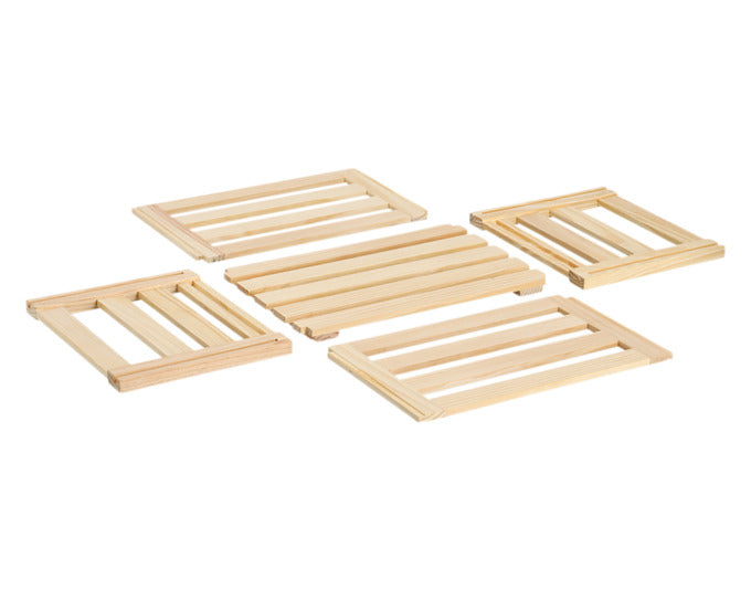 Praktische Allzweckkiste aus Kiefernholz, 40x30x24 cm, ideal für Aufbewahrung und Organisation, von ZELLER PRESENT.