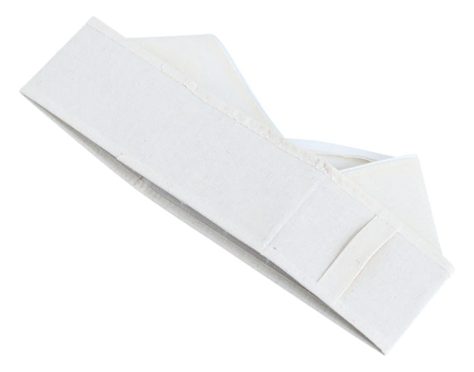 Praktische ZELLER Aufbewahrungsbox mit 6 Fächern, beige, aus Polyester/Vlies, 15x30x11 cm, ideal für Ordnung und Organisation.