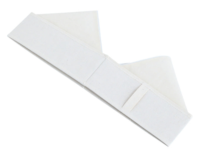 Praktische ZELLER Aufbewahrungsbox aus Polyester/Vlies in Beige, 6 Fächer, 30x30x11 cm, ideal für Ordnung und Organisation.
