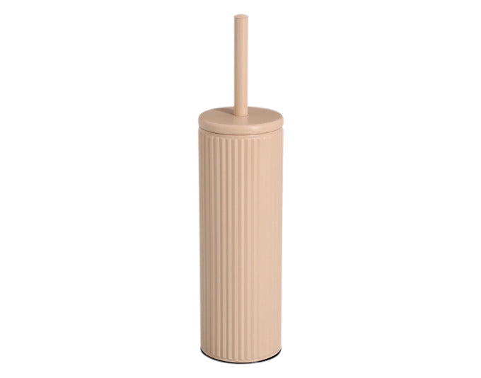 ZELLER WC-Bürstengarnitur Metall grau ø 9.7x40 cm in  präsentiert im Onlineshop von KAQTU Design AG. Badzubehör ist von ZELLER PRESENT