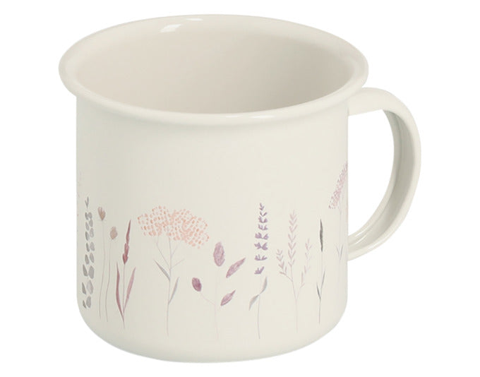 ZELLER Tasse Flowers 320 ml Metall ø 9x8 cm in  präsentiert im Onlineshop von KAQTU Design AG. Glas ist von ZELLER PRESENT