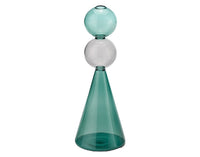 PHILIPPI Vase Curiosa Kegel Glas ø 9x27 cm