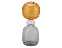PHILIPPI Vase Curiosa Sanduhr Glas ø 10x25 cm