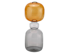 PHILIPPI Vase Curiosa Sanduhr Glas ø 10x25 cm