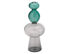 PHILIPPI Vase Curiosa Turm Glas ø 11x27 cm