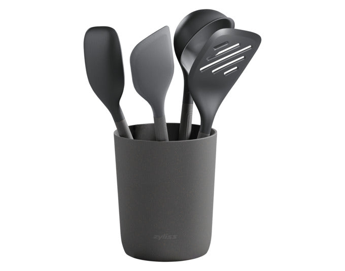 ZYLISS Kochutensilien Set 5-teilig Weizenstroh Kunststoff in  präsentiert im Onlineshop von KAQTU Design AG. Küchenhelfer ist von ZYLISS
