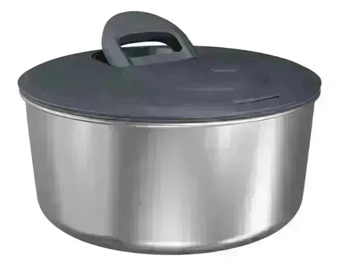 ZYLISS Salatschleuder Easy Spin Edelstahl S ø 22 cm in  präsentiert im Onlineshop von KAQTU Design AG. Salatzubehör ist von ZYLISS