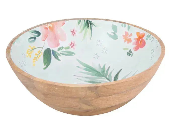 LADELLE Salatschüssel Chelsea Mangoholz mint ø 34x10 cm in  präsentiert im Onlineshop von KAQTU Design AG. Salatzubehör ist von LADELLE