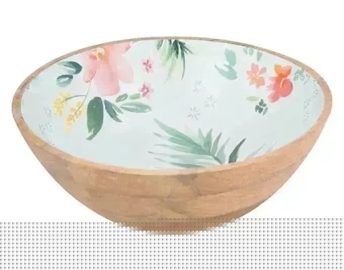 LADELLE Salatschüssel Chelsea Mangoholz mint ø 34x10 cm in  präsentiert im Onlineshop von KAQTU Design AG. Salatzubehör ist von LADELLE