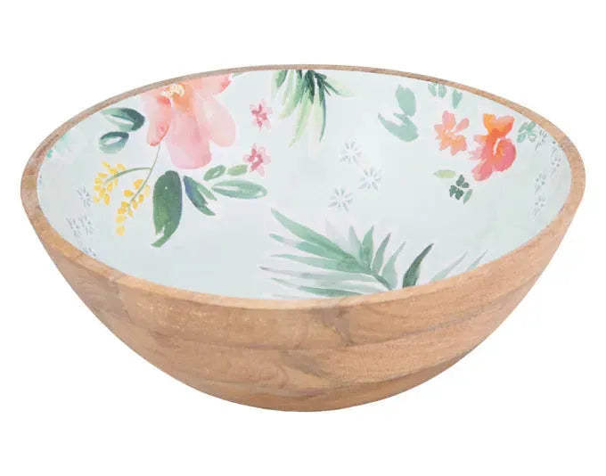 LADELLE Salatschüssel Chelsea Mangoholz mint ø 34x10 cm in  präsentiert im Onlineshop von KAQTU Design AG. Salatzubehör ist von LADELLE