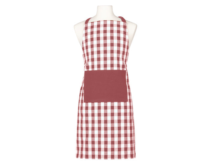 LADELLE Küchenschürze Eco Gingham blush 70x89 cm in  präsentiert im Onlineshop von KAQTU Design AG. Küchenhelfer ist von LADELLE