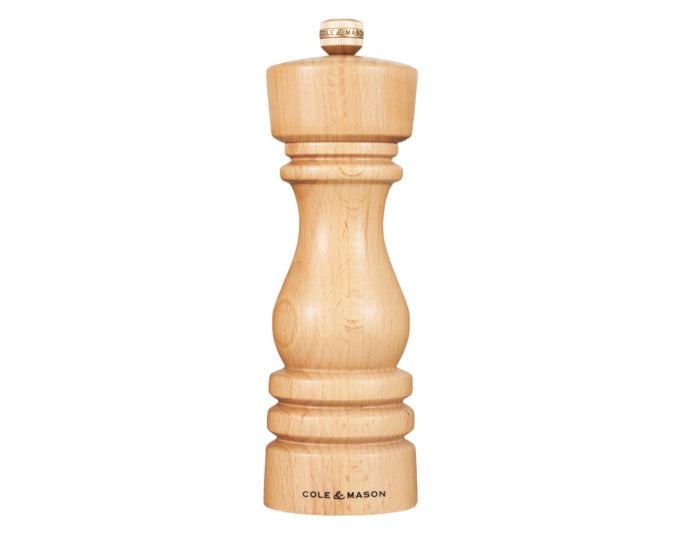 COLE&MASON Pfeffermühle London Buche natur 18x5.8x5.8 cm in  präsentiert im Onlineshop von KAQTU Design AG. Salz & Pfeffer ist von COLE & MASON