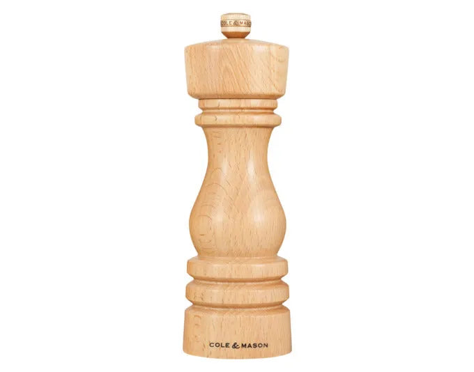 COLE&MASON Salzmühle London Buche natur 18x5.8x5.8 cm in  präsentiert im Onlineshop von KAQTU Design AG. Salz & Pfeffer ist von COLE & MASON