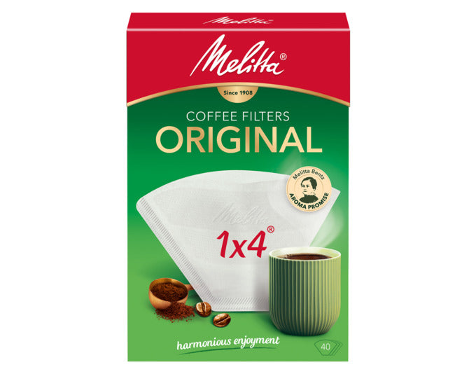 MELITTA Filtertüten Original 1x4 80 Stück weiss in  präsentiert im Onlineshop von KAQTU Design AG. Küchenhelfer ist von MELITTA