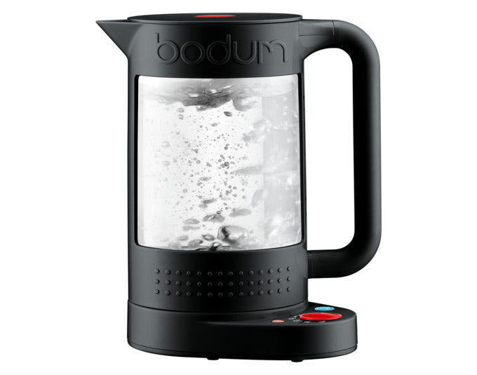 BODUM Wasserkocher Bistro schwarz 1.1 l mit Temperaturregelung in  präsentiert im Onlineshop von KAQTU Design AG. Küchengerät ist von BODUM