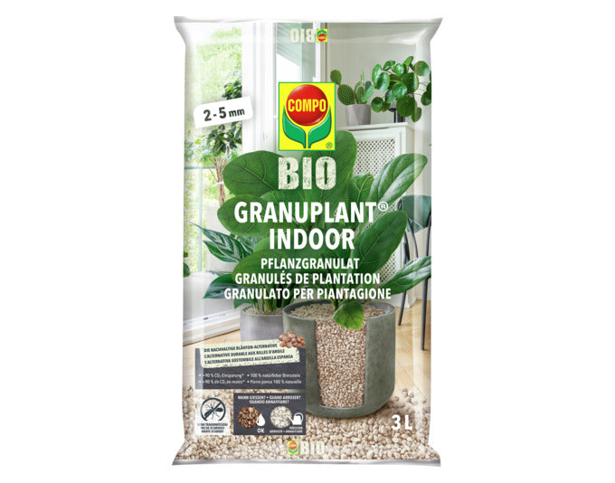 COMPO Pflanzgranulat Bio Granuplant Indoor 3 l in  präsentiert im Onlineshop von KAQTU Design AG. Gartenpflege ist von COMPO