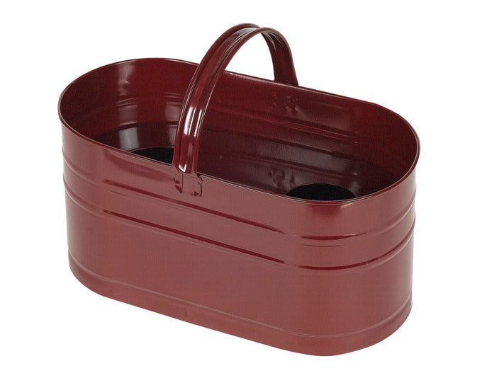 KOVOTVAR Weinkorb für 2 x 0.75 Liter Flaschen bordeauxrot in  präsentiert im Onlineshop von KAQTU Design AG. Barzubehör ist von KOVOTVAR