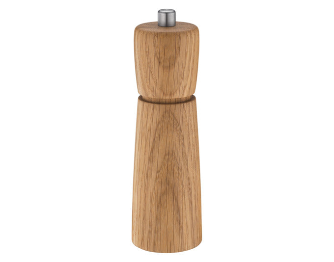 ZASSENHAUS Pfeffermühle Kiel 18x5.5 cm Eiche in  präsentiert im Onlineshop von KAQTU Design AG. Salz & Pfeffer ist von ZASSENHAUS