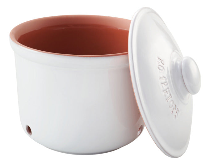 RÖMERTOPF Frischetopf Maxi, 2.8 l, weiß, ideal für die Aufbewahrung von Lebensmitteln, hält Frische und Geschmack optimal.