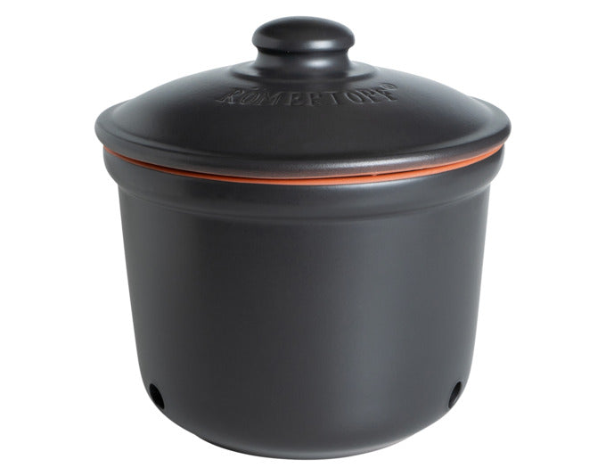 RÖMERTOPF Frischetopf Maxi 2.8 l ø 20x21 cm schwarz in  präsentiert im Onlineshop von KAQTU Design AG. Küchenhelfer ist von RÖMERTOPF
