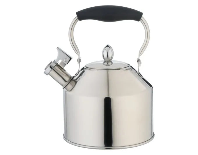 EVA Flötenkessel Edelstahl/schwarz mit Filter 1.5 l in  präsentiert im Onlineshop von KAQTU Design AG. Küchengerät ist von EVA