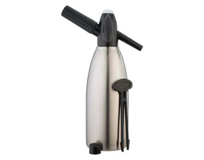 EVA Soda Siphon Edelstahl 18/10 1.0 l in  präsentiert im Onlineshop von KAQTU Design AG. Küchengerät ist von EVA