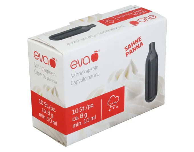 EVA Rahmbläserkapseln 10 Stk. schwarz in  präsentiert im Onlineshop von KAQTU Design AG. Küchenhelfer ist von EVA