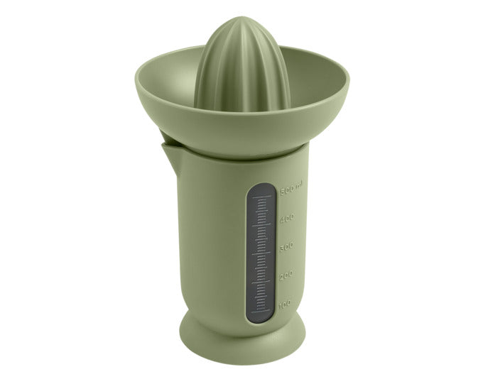 BLIM PLUS Zitruspresse Ufo 0.50 l 2-teilig grün in  präsentiert im Onlineshop von KAQTU Design AG. Küchenhelfer ist von BLIMPLUS