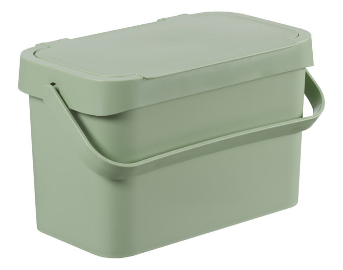 EBNAT Bioabfallbehälter SmartStore 29x17x17 cm 5 l grün in  präsentiert im Onlineshop von KAQTU Design AG. Mülleimer ist von EBNAT