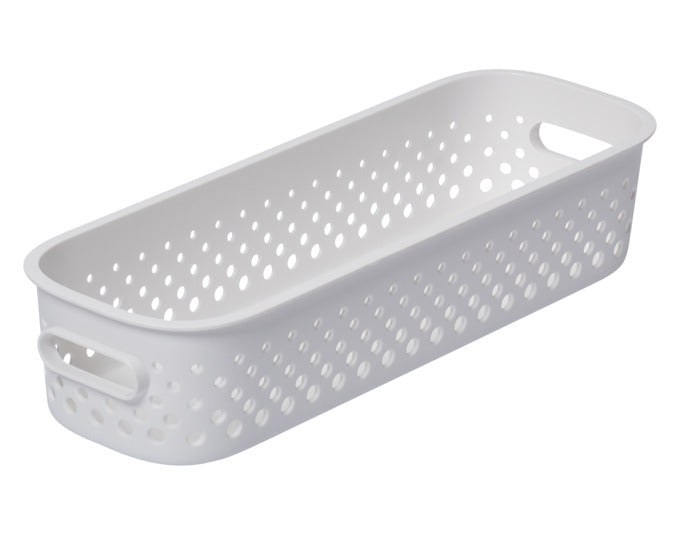 EBNAT Organizer SmartStore Slim 29.5x10x6.5 cm weiss in  präsentiert im Onlineshop von KAQTU Design AG. Aufbewahrungsbehälter ist von EBNAT