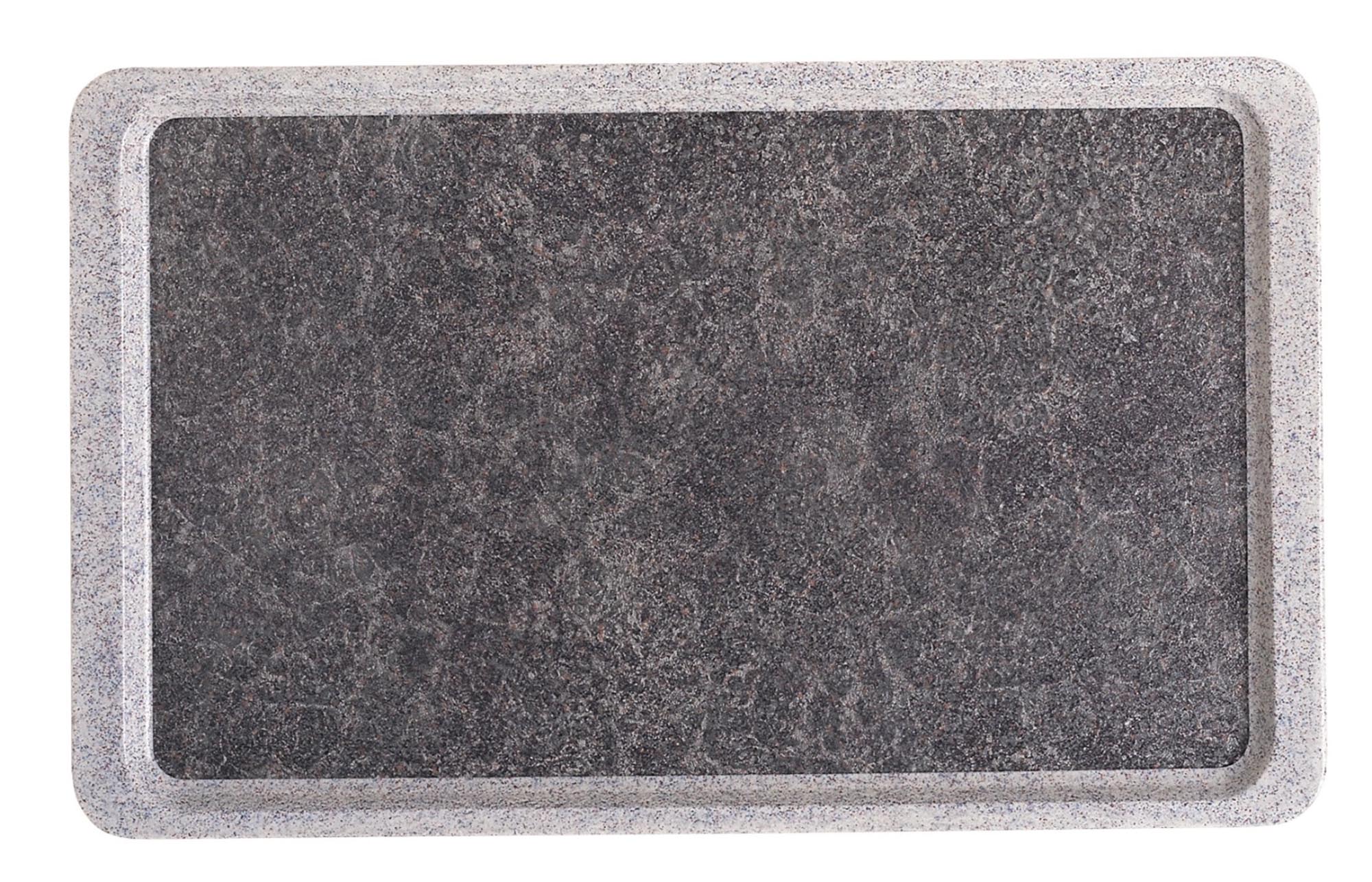 Hochwertiges Cambro Tablett Gpm 4002 Granit-Titan: rutschfest, hitzebeständig, ideal für Gastronomie und Catering. Perfekt für hohe Gästezahlen!