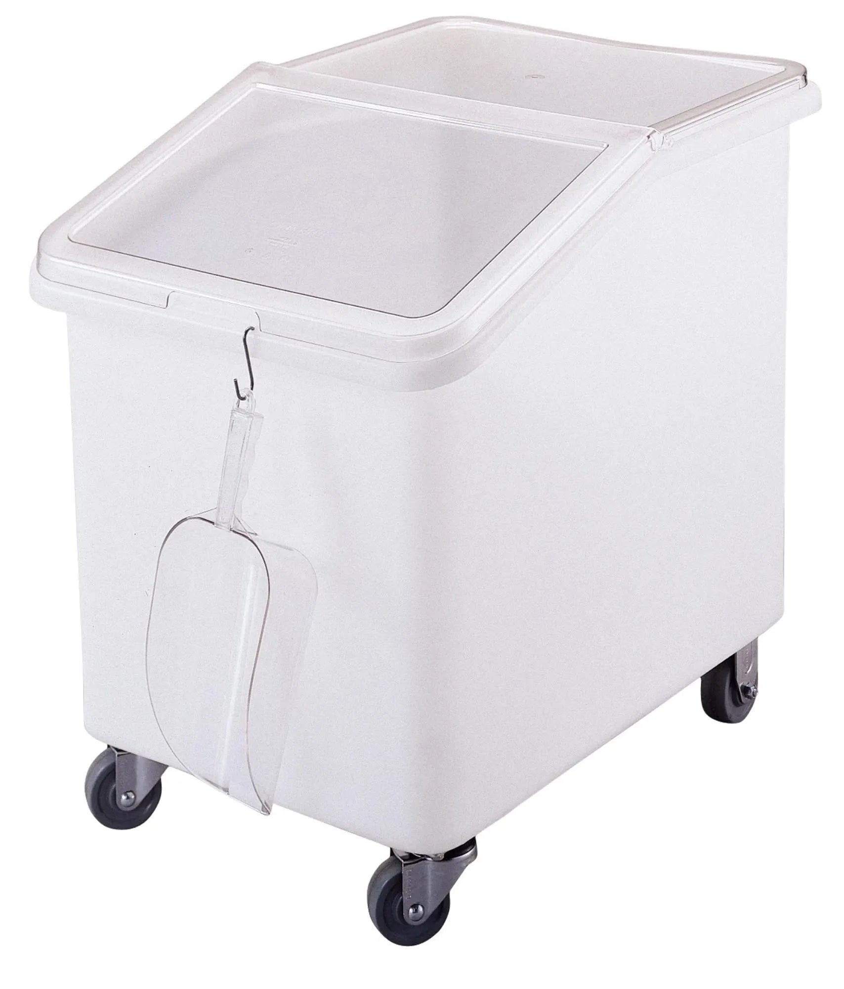 Vielseitiger Allzweckwagen 140L von Cambro: robust, hygienisch, leicht zu manövrieren, ideal für Transport und Lagerung.