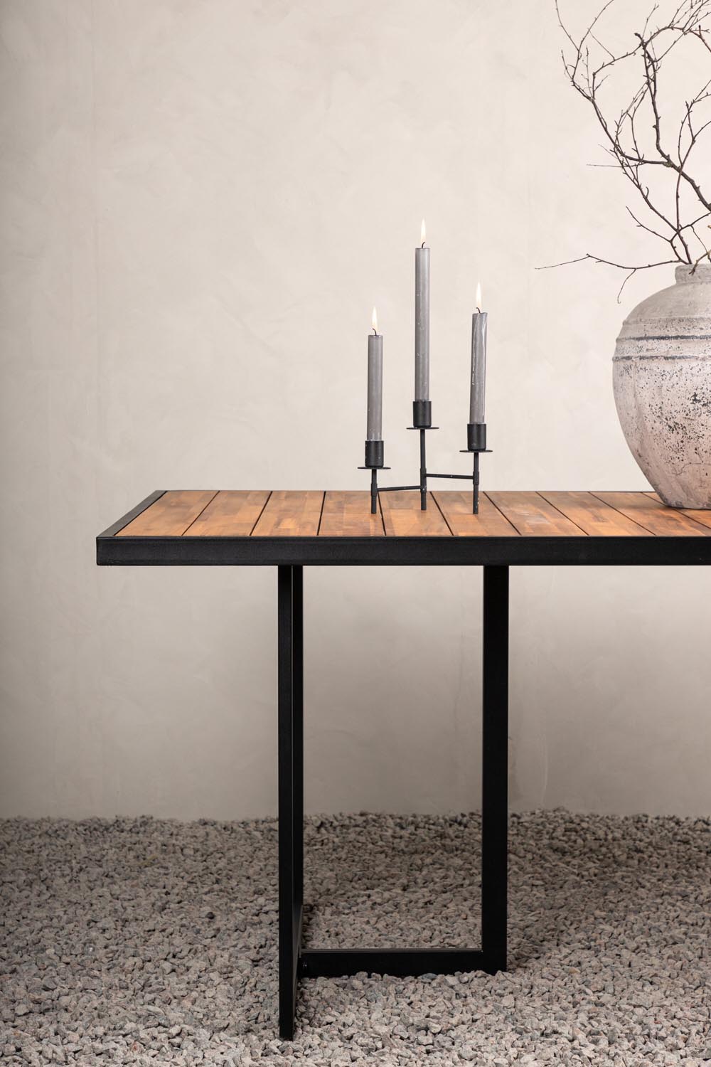 Khung Gartentisch in Natur präsentiert im Onlineshop von KAQTU Design AG. Gartentisch ist von Venture Home