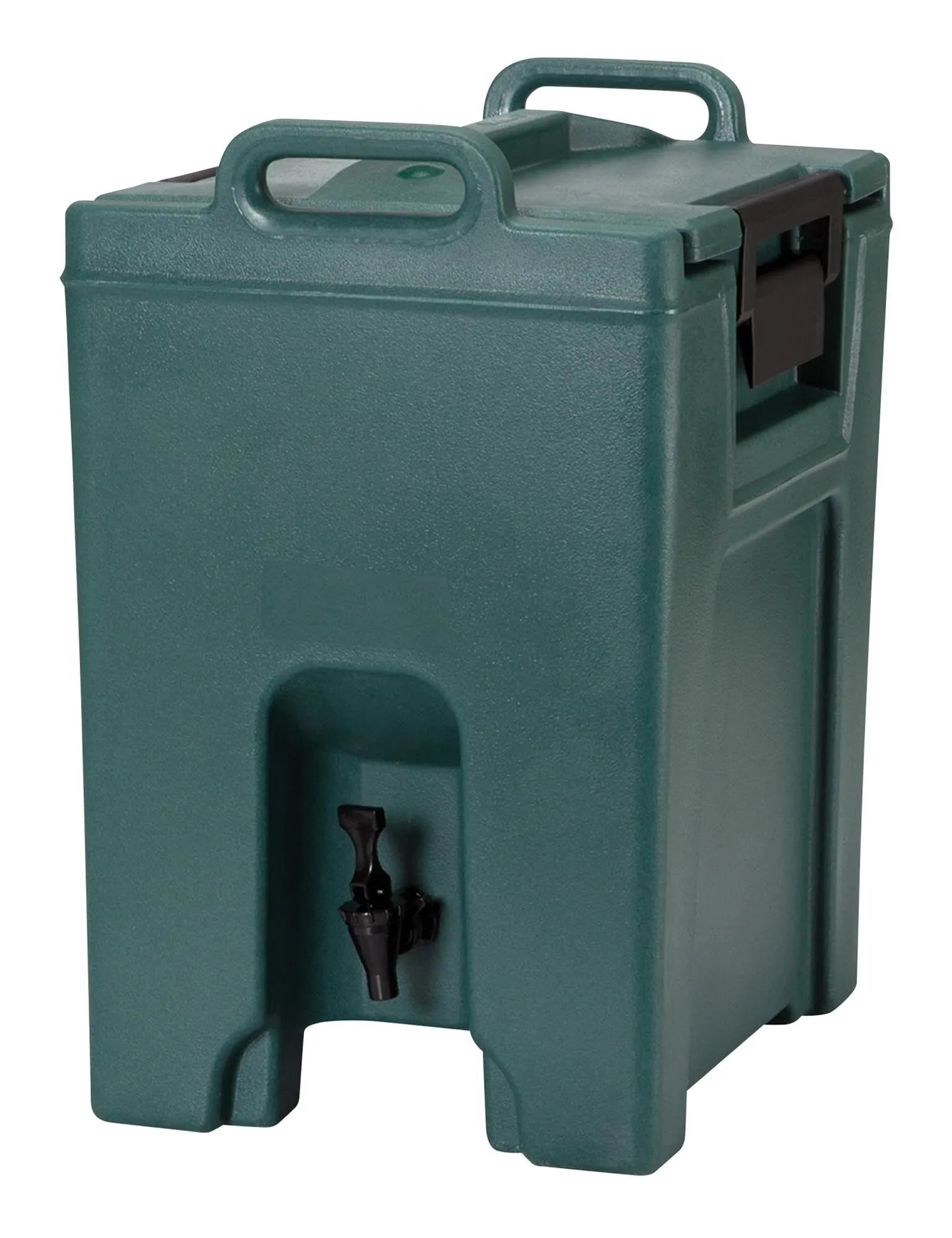 Der Ultra Camtainer 37,9L in Granitgrün von Cambro: robust, isolierend, ideal für Gastronomie und Catering. Stapelbar, leicht zu tragen.