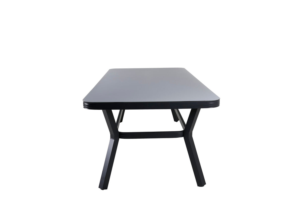 Virya Gartentisch in Schwarz präsentiert im Onlineshop von KAQTU Design AG. Gartentisch ist von Venture Home