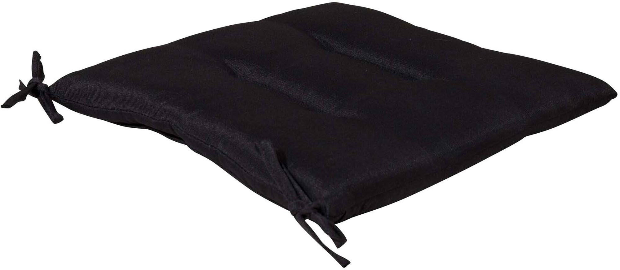 Lina Kissen in Schwarz präsentiert im Onlineshop von KAQTU Design AG. Sitzkissen ist von Venture Home