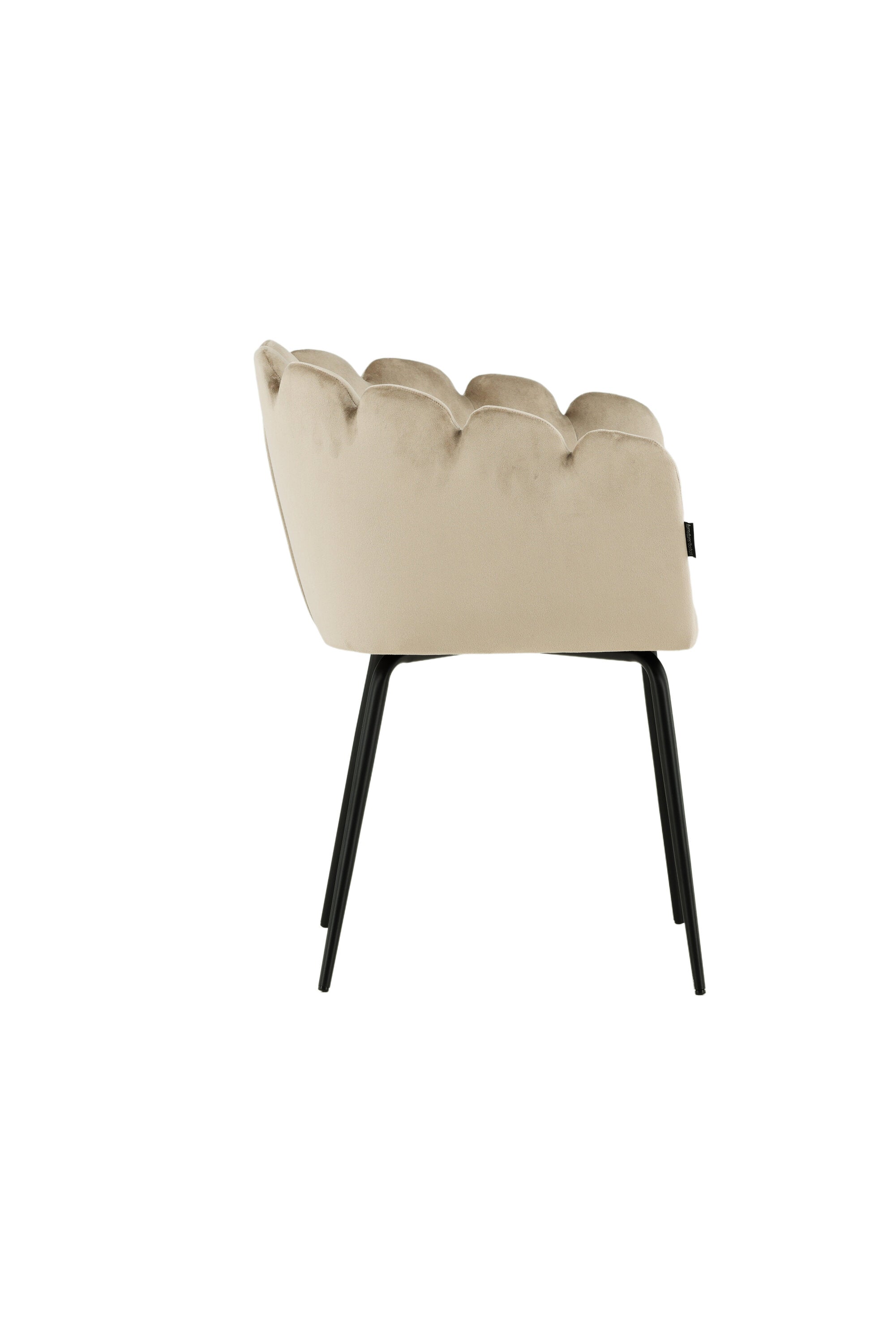 Limhamn Stuhl in Beige präsentiert im Onlineshop von KAQTU Design AG. Schalenstuhl mit Armlehne ist von Furniture Fashion