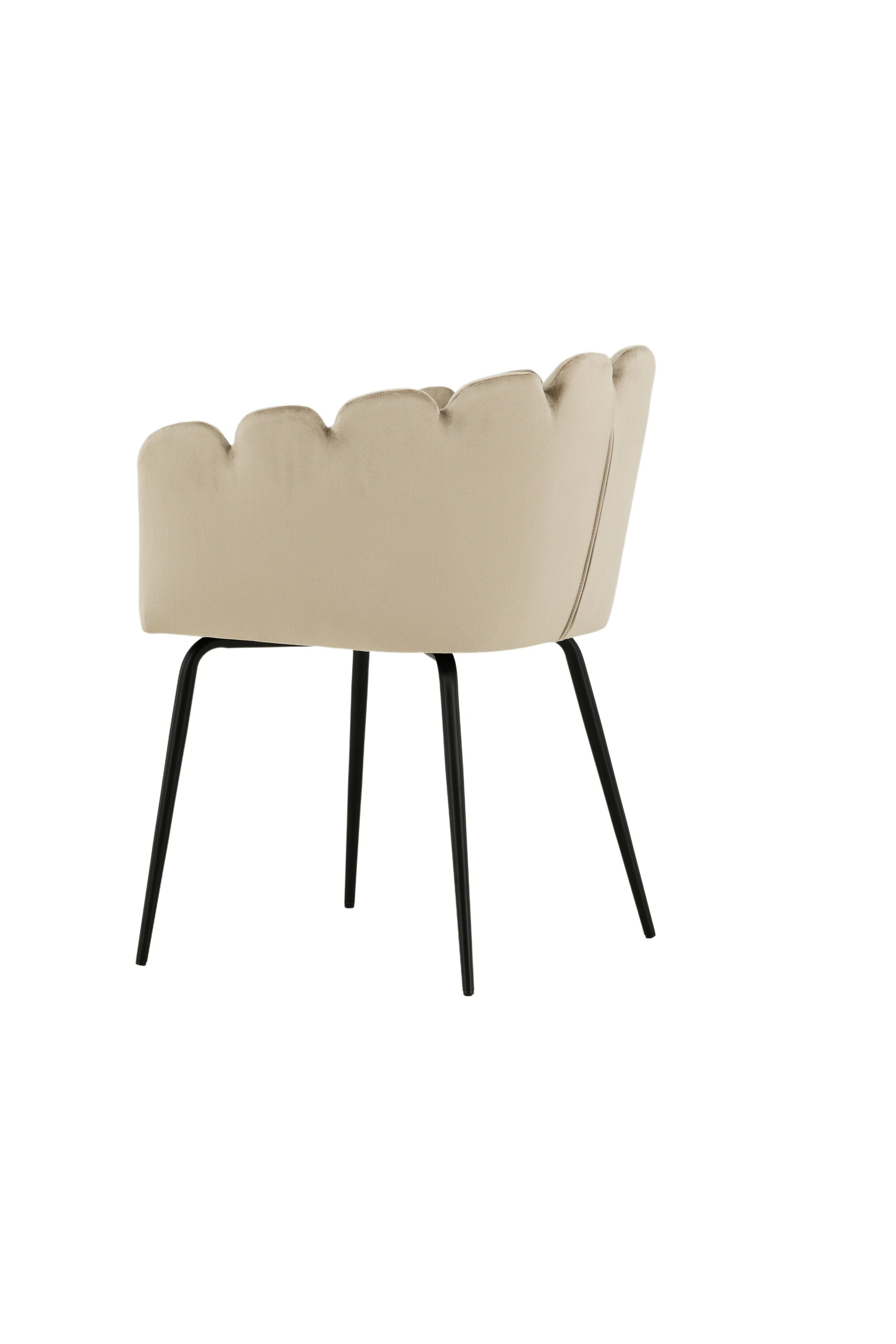 Limhamn Stuhl in Beige präsentiert im Onlineshop von KAQTU Design AG. Schalenstuhl mit Armlehne ist von Furniture Fashion