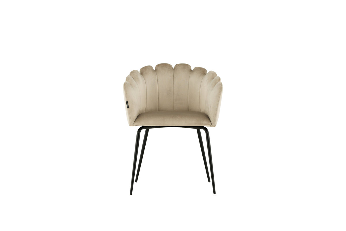 Limhamn Stuhl in Beige präsentiert im Onlineshop von KAQTU Design AG. Schalenstuhl mit Armlehne ist von Furniture Fashion