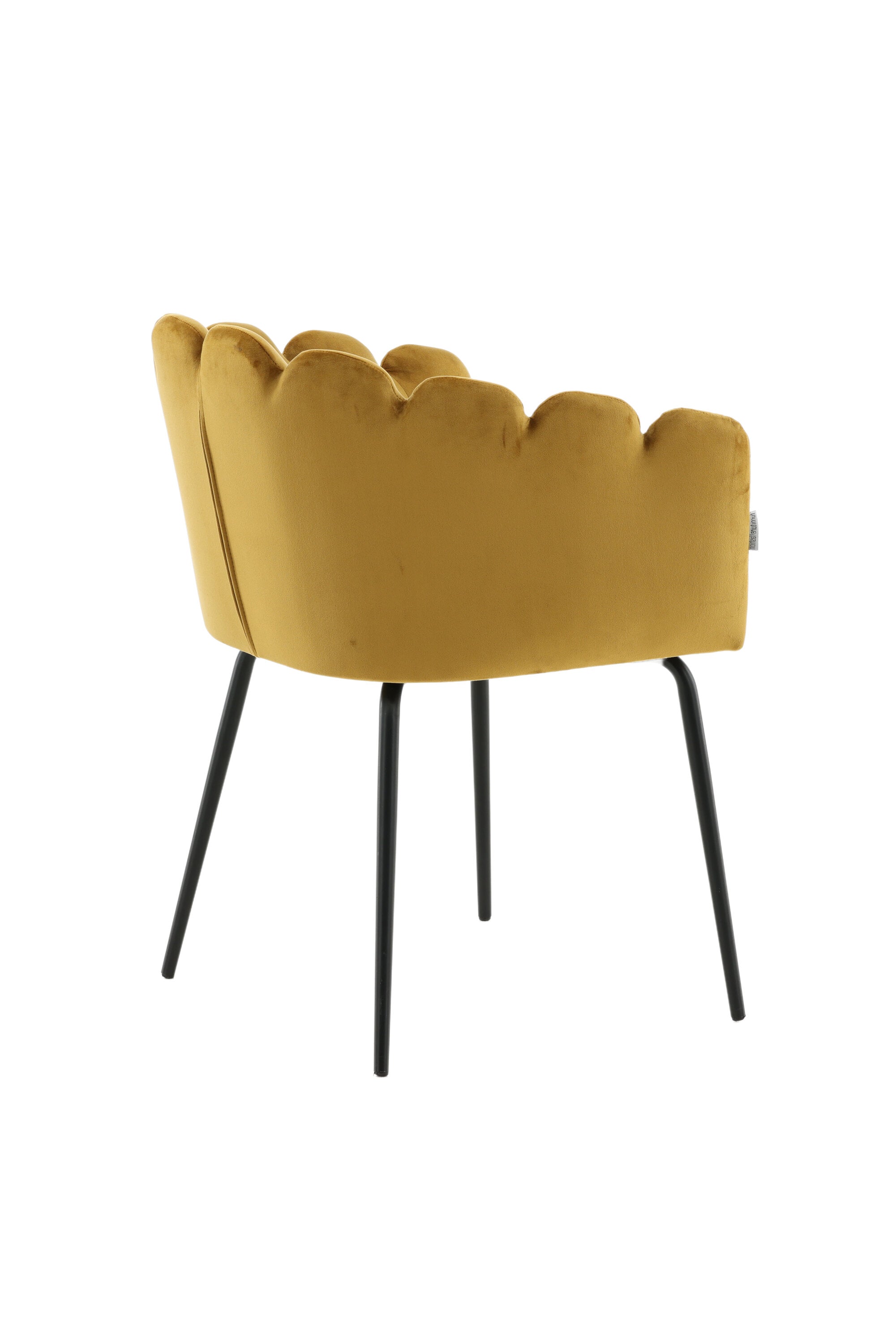 Limhamn Stuhl in Gelb präsentiert im Onlineshop von KAQTU Design AG. Schalenstuhl mit Armlehne ist von Furniture Fashion