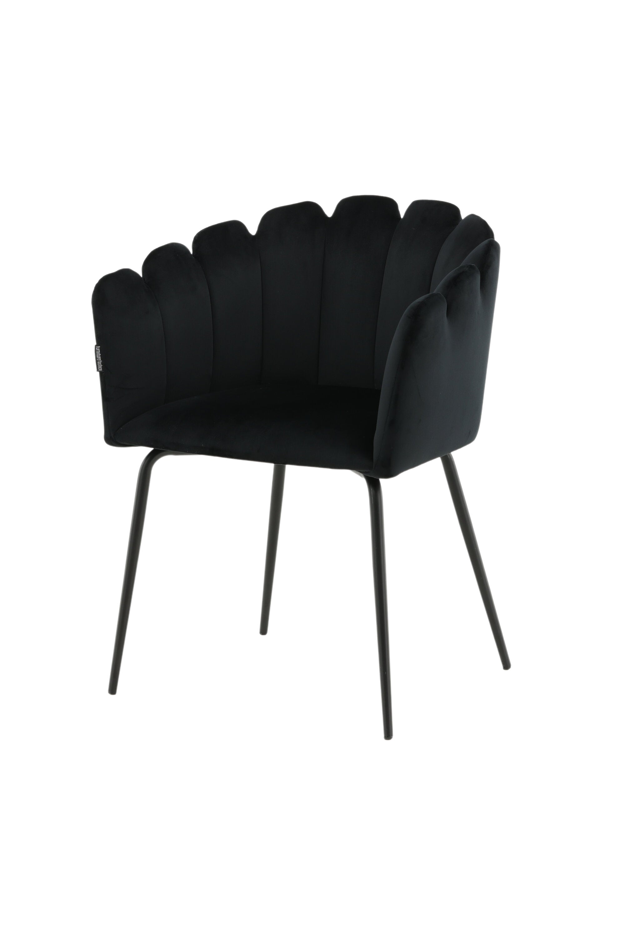 Limhamn Stuhl in Schwarz präsentiert im Onlineshop von KAQTU Design AG. Schalenstuhl mit Armlehne ist von Furniture Fashion