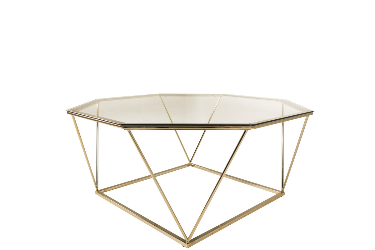 Österlen Beistelltisch in Gold präsentiert im Onlineshop von KAQTU Design AG. Beistelltisch ist von Furniture Fashion