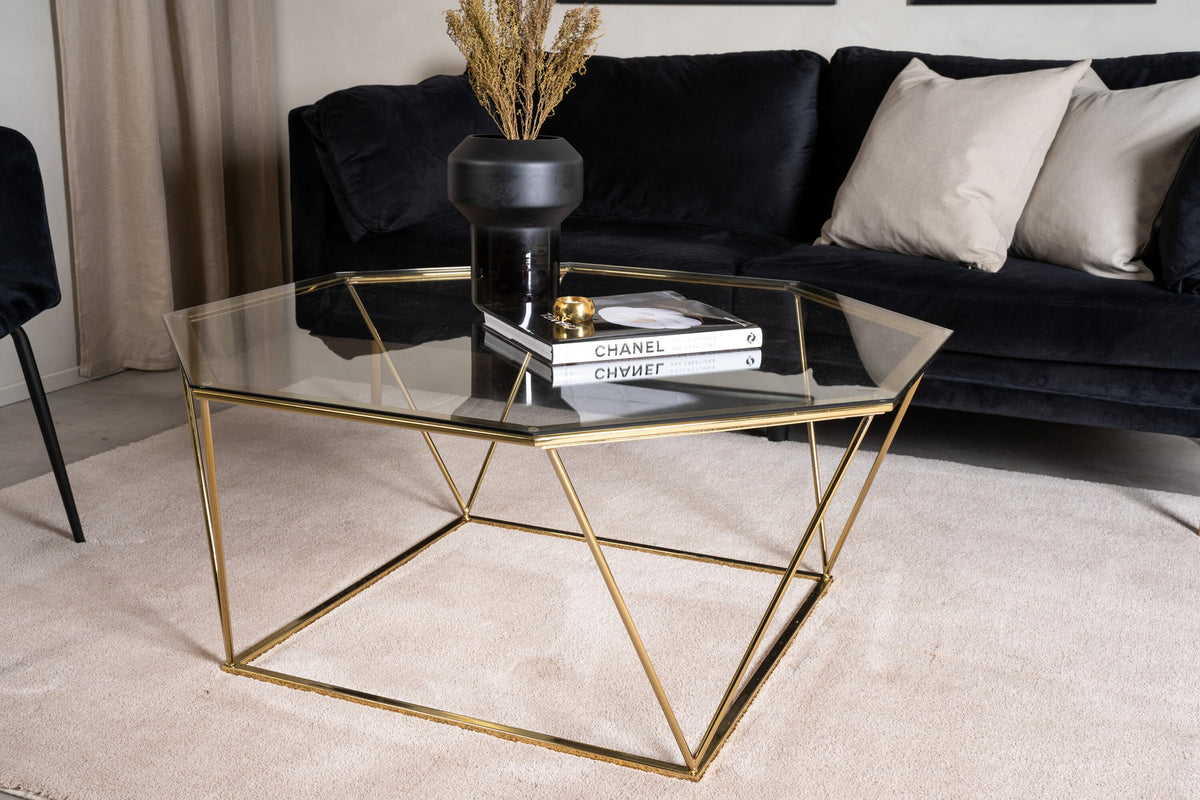 Österlen Beistelltisch in Gold präsentiert im Onlineshop von KAQTU Design AG. Beistelltisch ist von Furniture Fashion